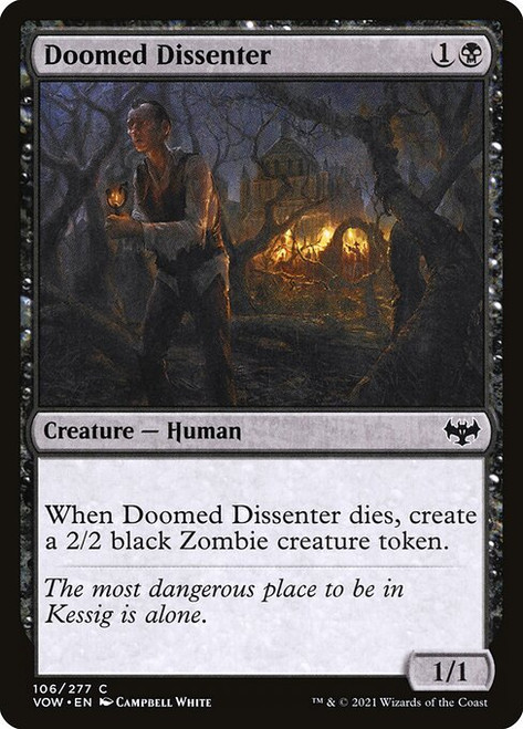 Doomed Dissenter (VOW) (Foil) (#106)