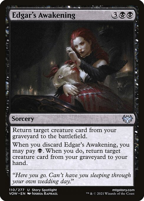 Edgar's Awakening (VOW) (Foil) (#110)