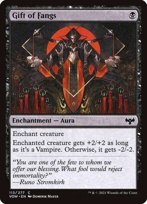 Gift of Fangs (VOW) (Foil) (#113)