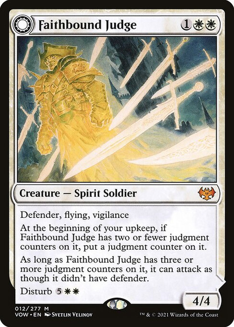 Faithbound Judge // Sinner's Judgment (VOW) (Foil) (#12)