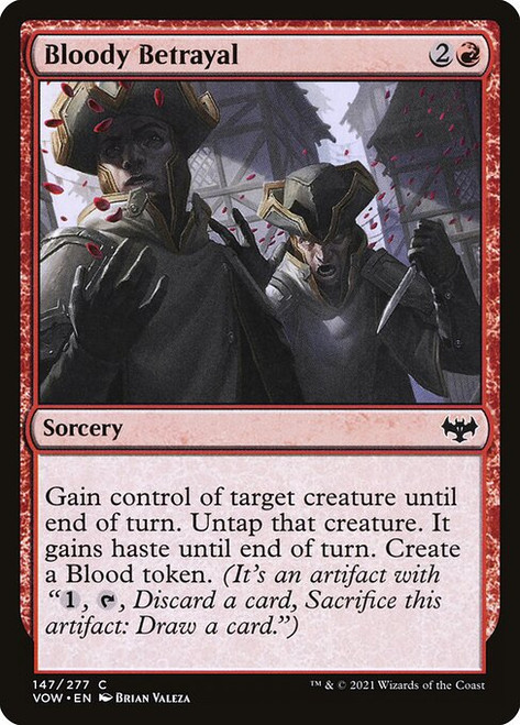 Bloody Betrayal (VOW) (Foil) (#147)