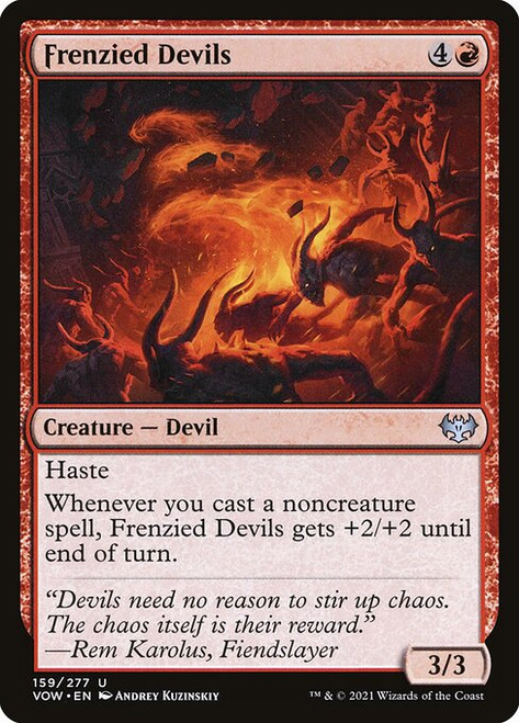 Frenzied Devils (VOW) (Foil) (#159)