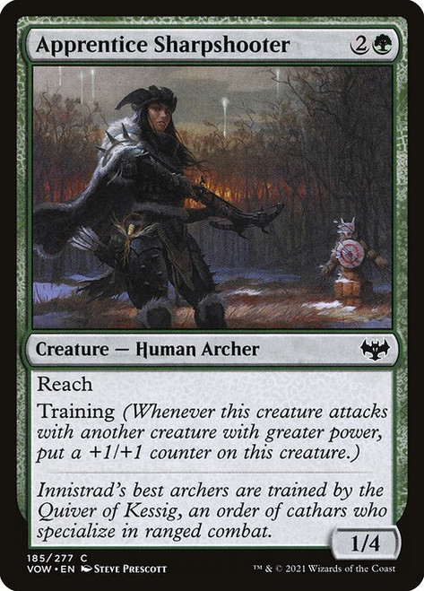 Apprentice Sharpshooter (VOW) (Foil) (#185)