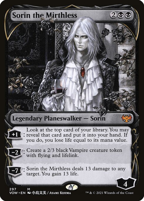 Sorin the Mirthless (VOW) (Foil) (Showcase) (#297)
