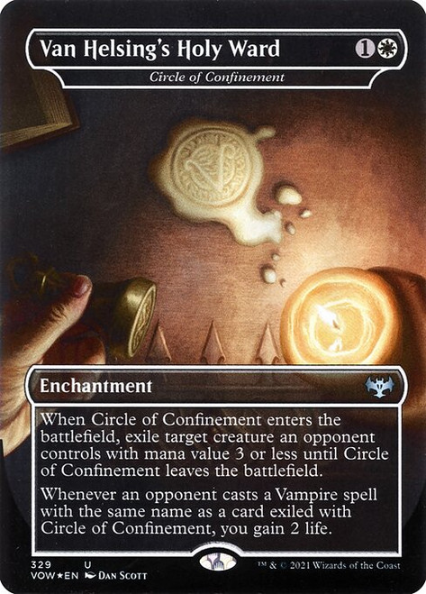 Circle of Confinement (VOW) (Foil) (Full Art) (#329)