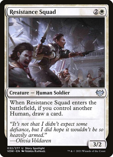 Resistance Squad (VOW) (Foil) (#32)