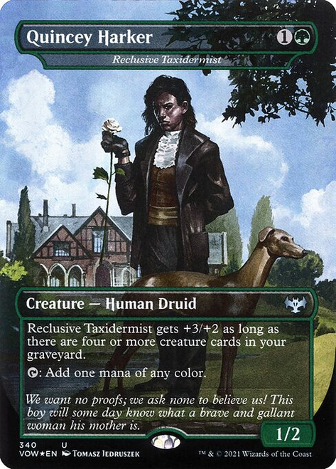 Reclusive Taxidermist (VOW) (Full Art) (#340)