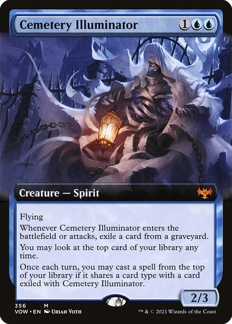 Cemetery Illuminator (VOW) (Foil) (Extended Art) (#356)