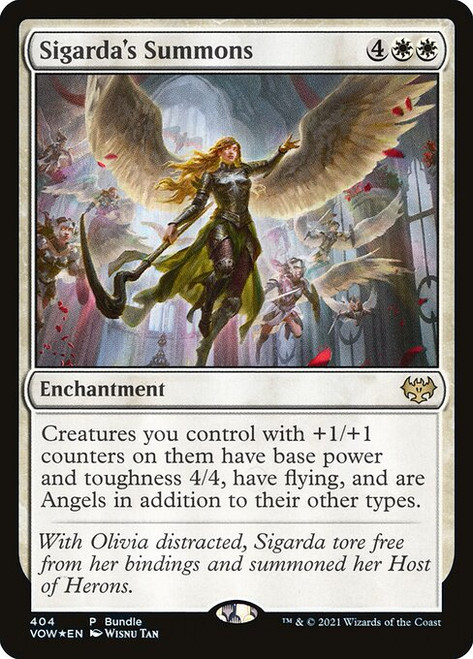 Sigarda's Summons (VOW) (Foil) (#404)