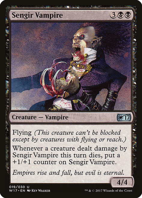 Sengir Vampire (W17) (#19)