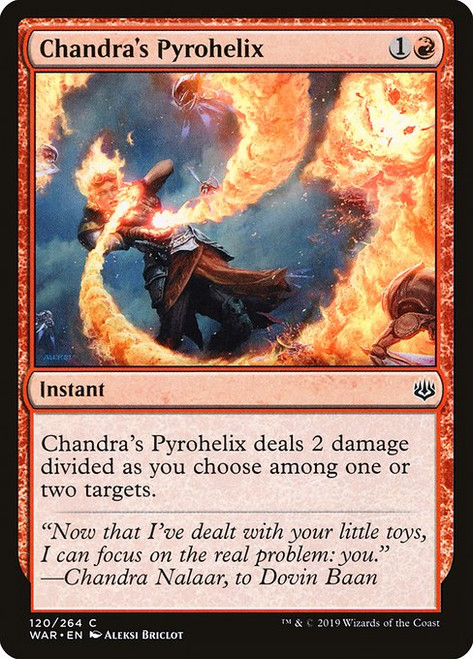 Chandra's Pyrohelix (WAR) (#120)