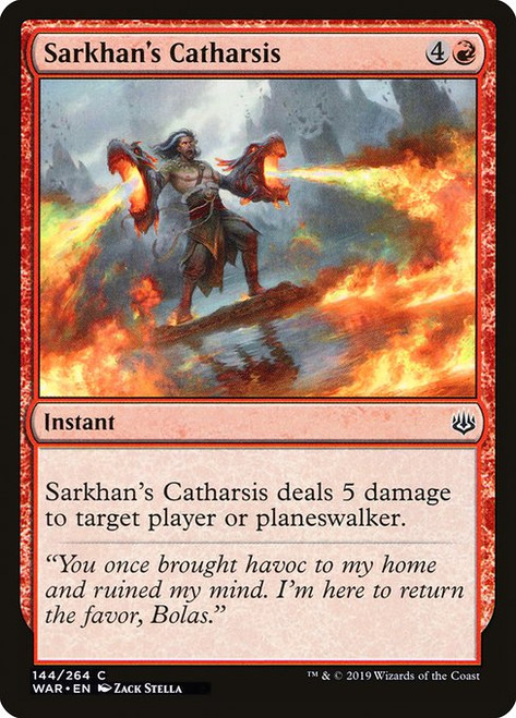 Sarkhan's Catharsis (WAR) (#144)
