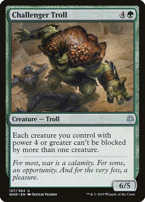 Challenger Troll (WAR) (Foil) (#157)