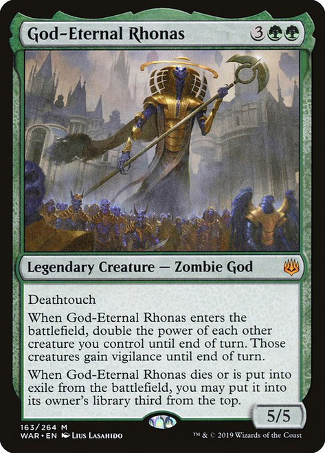 God-Eternal Rhonas (WAR) (Foil) (#163)