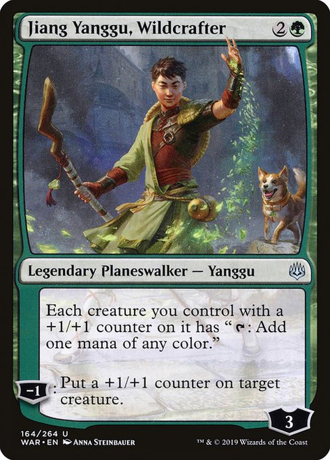 Jiang Yanggu, Wildcrafter (WAR) (Foil) (#164)