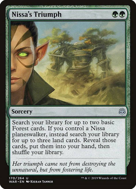 Nissa's Triumph (WAR) (#170)