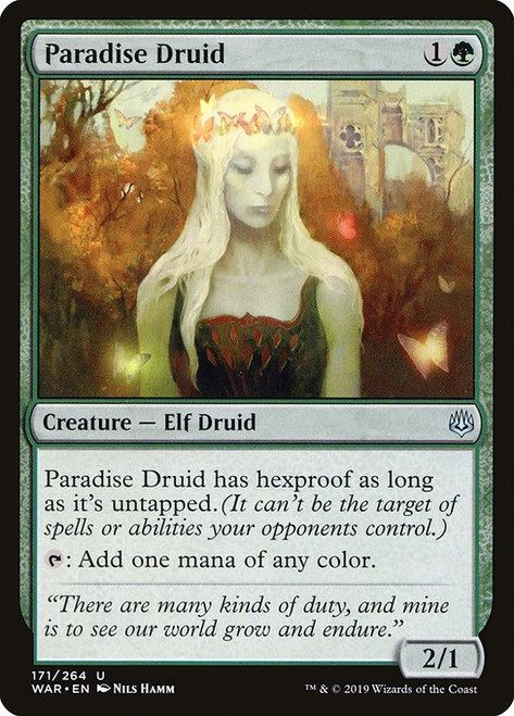 Paradise Druid (WAR) (Foil) (#171)