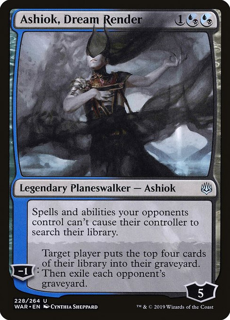 Ashiok, Dream Render (WAR) (Foil) (#228)