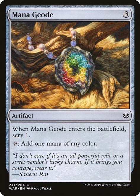Mana Geode (WAR) (#241)