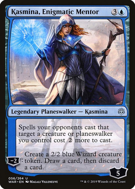 Kasmina, Enigmatic Mentor (WAR) (#56)