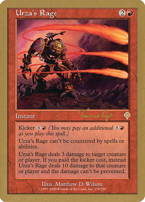 Urza's Rage (WC01) (#tvdl178)