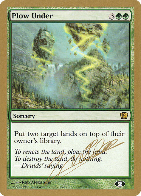 Plow Under (WC04) (#jn272sb)