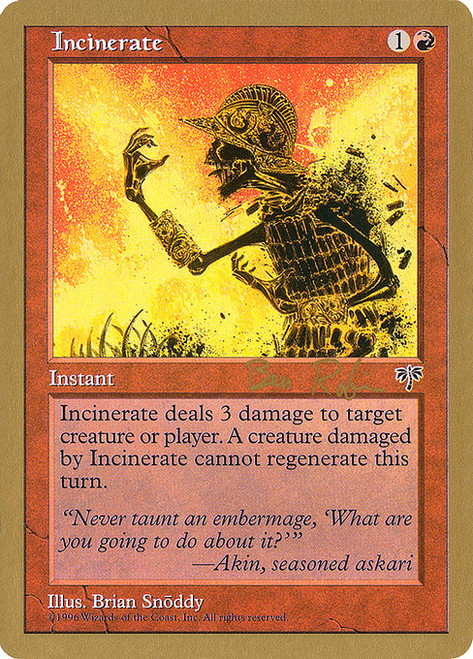 Incinerate (WC98) (#br184)