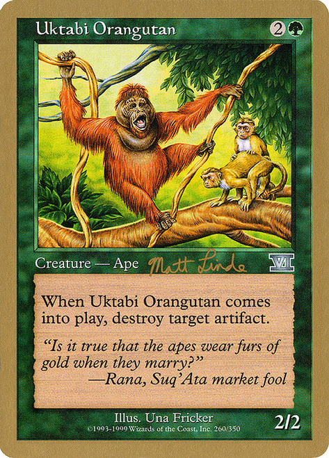 Uktabi Orangutan (WC99) (#ml260)