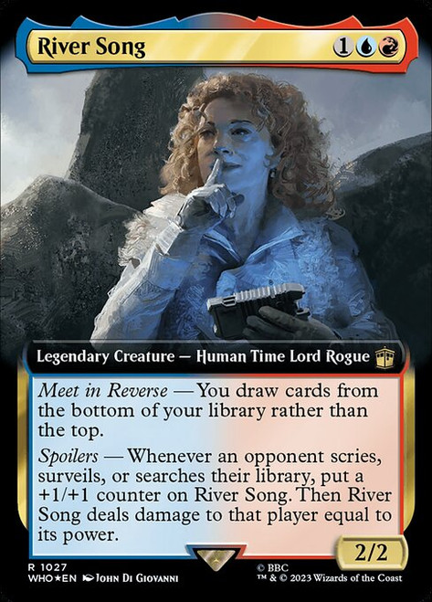 River Song (WHO) (SurgeFoil) (Extended Art) (#1027)