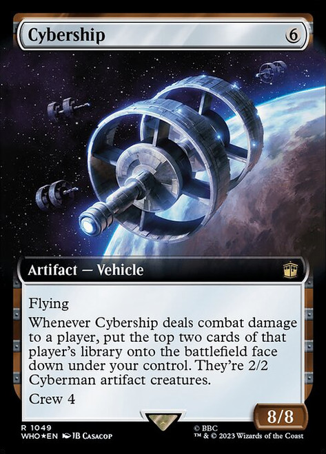 Cybership (WHO) (SurgeFoil) (Extended Art) (#1049)