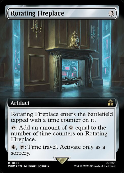Rotating Fireplace (WHO) (SurgeFoil) (Extended Art) (#1052)