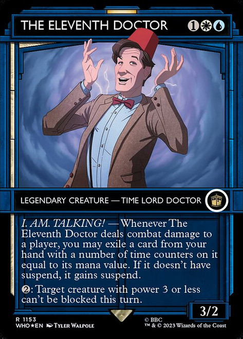 The Eleventh Doctor (WHO) (SurgeFoil) (Showcase) (#1153)