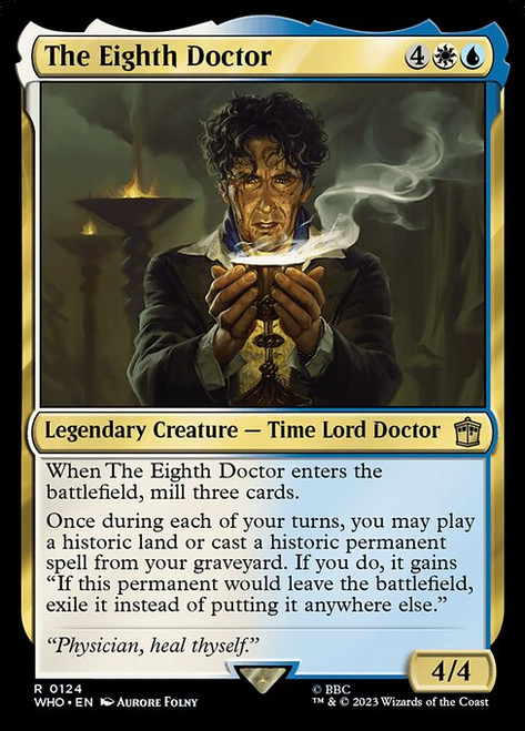 The Eighth Doctor (WHO) (Foil) (#124)