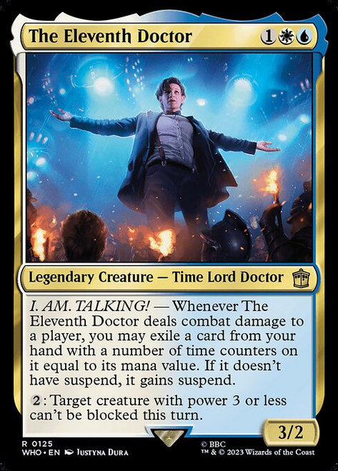 The Eleventh Doctor (WHO) (Foil) (#125)