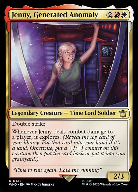 Jenny, Generated Anomaly (WHO) (Foil) (#137)