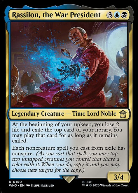 Rassilon, the War President (WHO) (Foil) (#150)