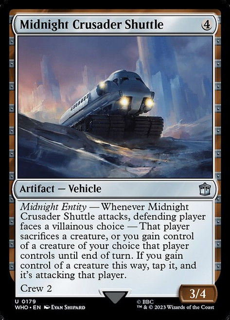 Midnight Crusader Shuttle (WHO) (Foil) (#179)