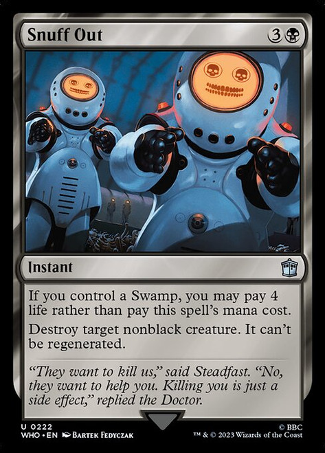 Snuff Out (WHO) (Foil) (#222)