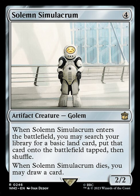 Solemn Simulacrum (WHO) (Foil) (#246)