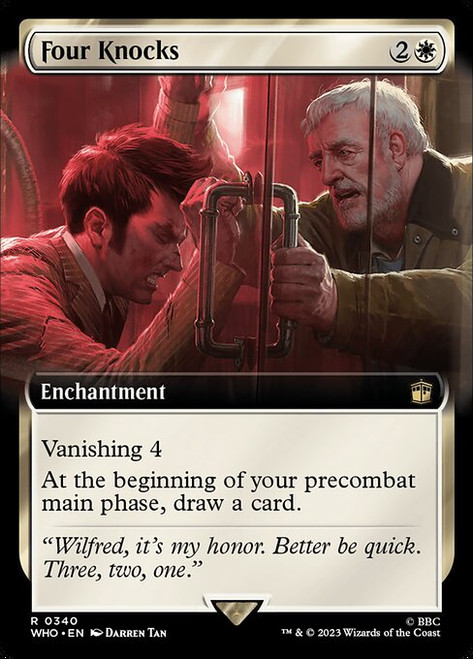 Four Knocks (WHO) (Foil) (Extended Art) (#340)