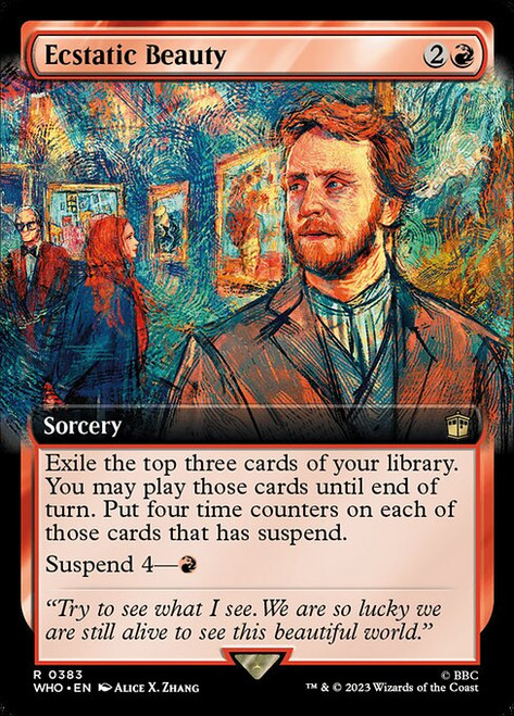 Ecstatic Beauty (WHO) (Foil) (Extended Art) (#383)