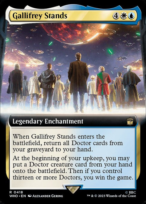 Gallifrey Stands (WHO) (Extended Art) (#418)