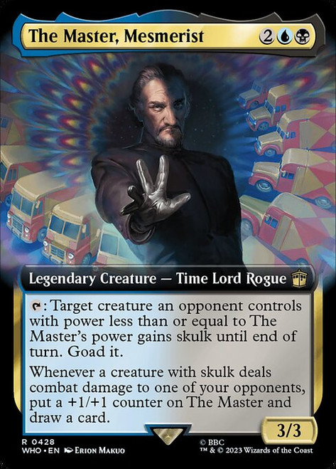 The Master, Mesmerist (WHO) (Extended Art) (#428)