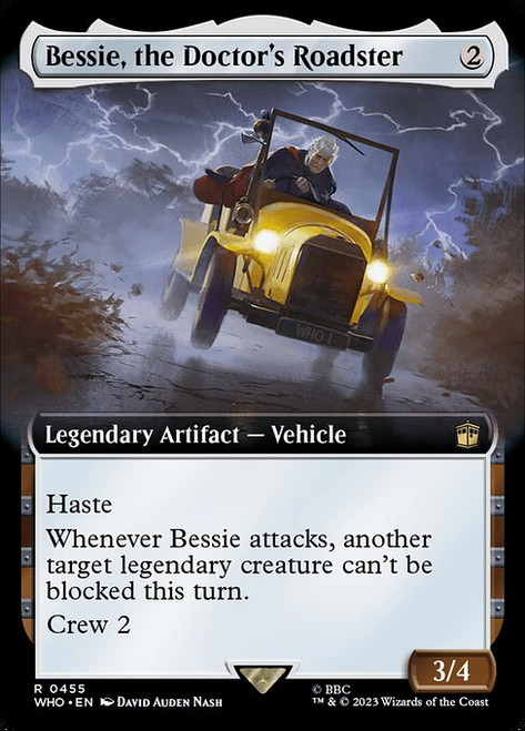 Bessie, the Doctor's Roadster (WHO) (Foil) (Extended Art) (#455)