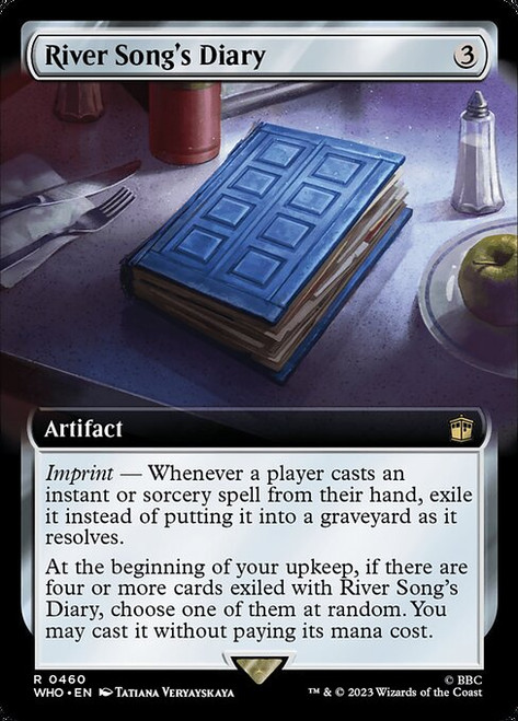 River Song's Diary (WHO) (Foil) (Extended Art) (#460)