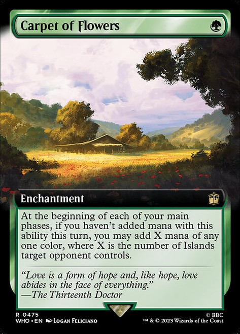 Carpet of Flowers (WHO) (Extended Art) (#475)