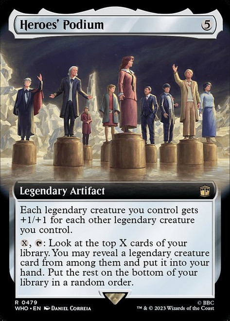 Heroes' Podium (WHO) (Extended Art) (#479)