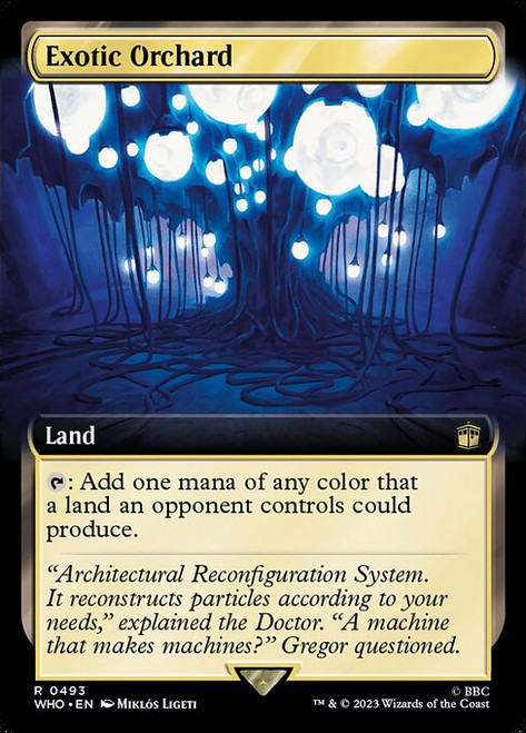 Exotic Orchard (WHO) (Foil) (Extended Art) (#493)