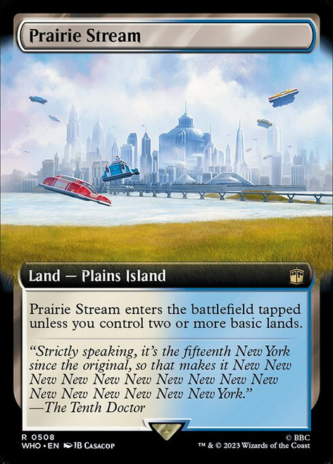 Prairie Stream (WHO) (Extended Art) (#508)