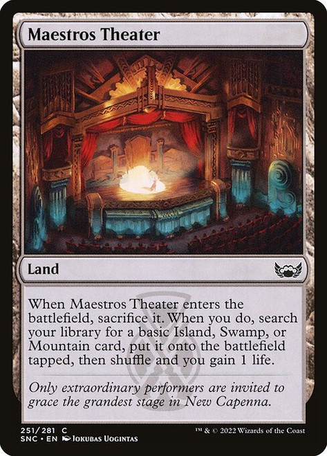 Maestros Theater (SNC) (Foil) (#251)